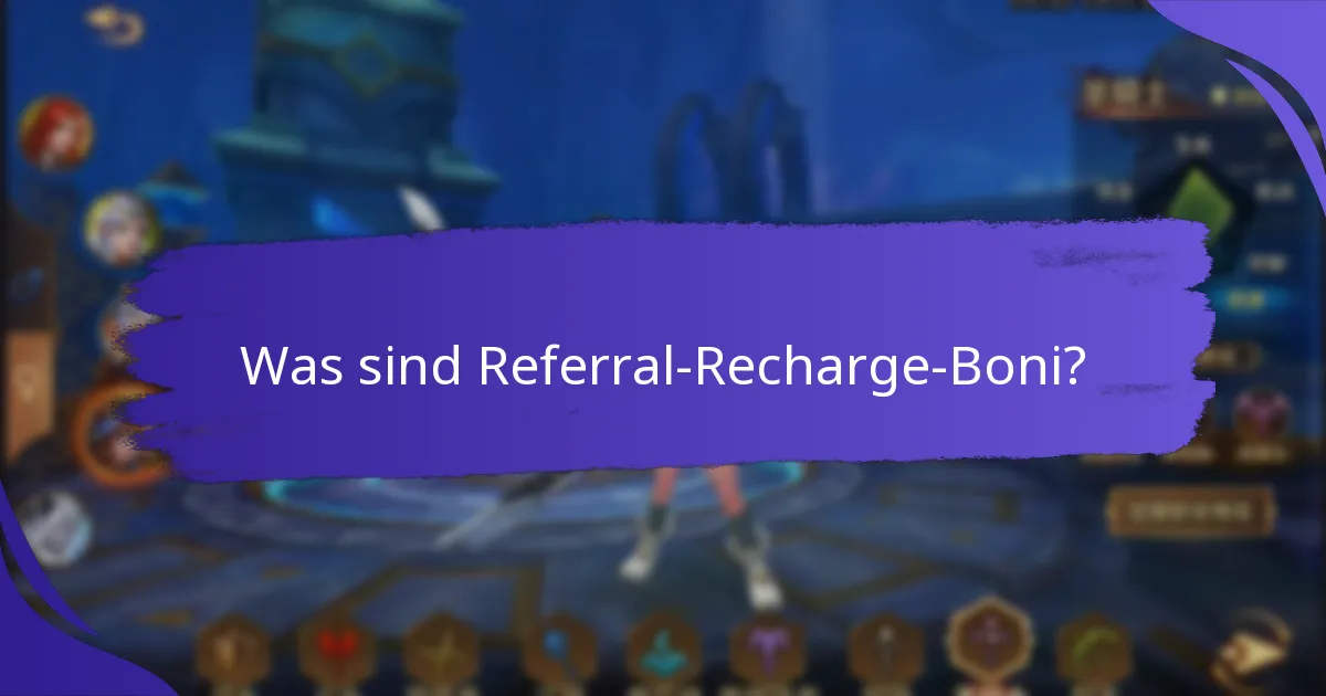 Wie kann ich an Referral-Recharge-Bonusprogrammen teilnehmen?
