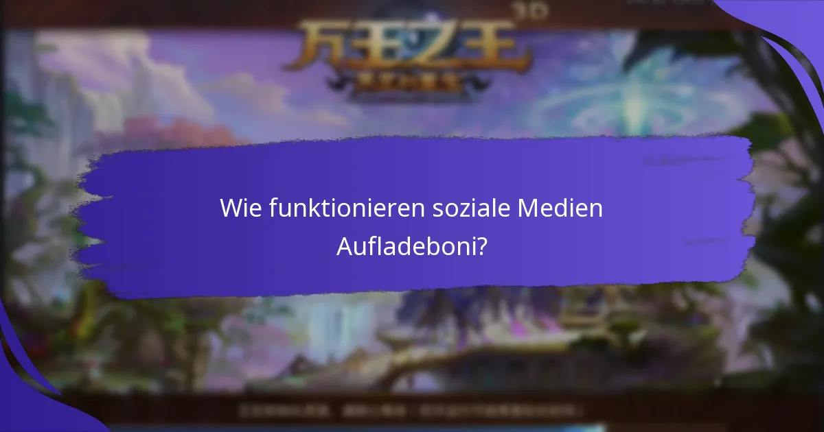 Welche sozialen Medienplattformen bieten die besten Aufladeboni?