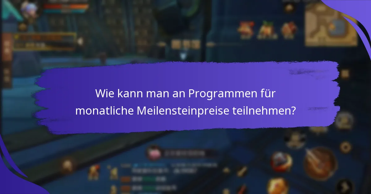 Welche verschiedenen Arten von Meilensteinpreisprogrammen gibt es?