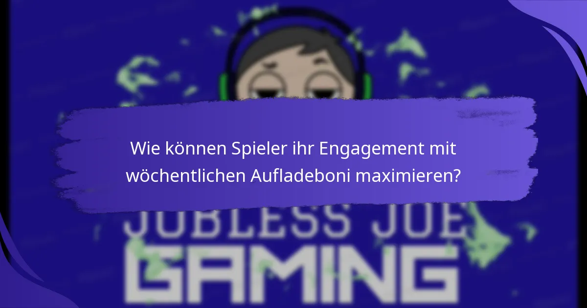 Was sind die potenziellen Risiken oder Einschränkungen von wöchentlichen Aufladeboni?